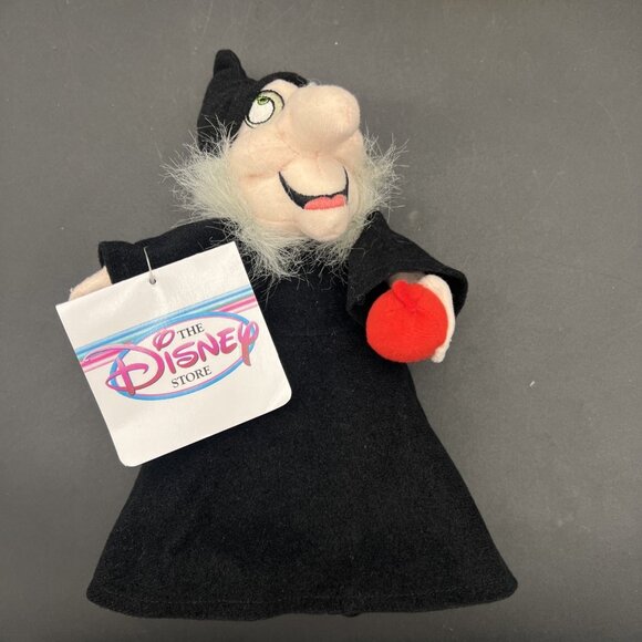 Disney Store 8" Snow White Bean Bag Plush Set of 3 Prince Witch Dolls with tags - Picture 2 of 16
